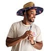 Chubbies King Of The Sea Straw Hat, Color:Navy - Image 4
