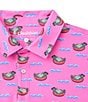 Chubbies Lazy River Printed Performance Short Sleeve Polo - Image 2