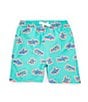 Color:Mint - Image 1 - Little Boys 2T-6 Family Matching Apex Swimmers Swim Trunks
