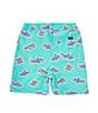 Color:Mint - Image 2 - Little Boys 2T-6 Family Matching Apex Swimmers Swim Trunks