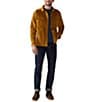 Color:Gold - Image 3 - Long Sleeve Solid Corduroy Overshirt
