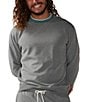 Color:Medium Grey Heather - Image 1 - Long Sleeve Terry Lounge T-Shirt