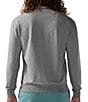 Color:Medium Grey Heather - Image 2 - Long Sleeve Terry Lounge T-Shirt