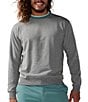 Color:Medium Grey Heather - Image 3 - Long Sleeve Terry Lounge T-Shirt