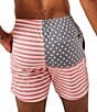 Chubbies Mericas 5.5#double; American Flag Swim Trunks, Color:Multi - Image 2