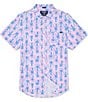 Chubbies Miami Mosaic Short Sleeve Button Front Woven Shirt - Image 2