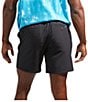Color:Black - Image 2 - Midnight Adventures 6#double; Inseam Shorts
