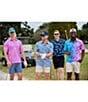 Chubbies Neon Glade Short Sleeve Performance Polo Shirt, Color:Navy - Image 3