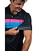 Color:Black - Image 4 - Paintbrush Short-Sleeve Performance Polo Shirt
