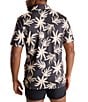 Chubbies Party Time Floral Short Sleeve Performance Polo Shirt, Color:Black Abstract Floral - Image 2