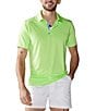 Color:Bright Green - Image 1 - Pond Party Short Sleeve Performance Polo Shirt