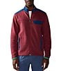 Color:Red - Image 1 - Quilted Jersey Full-Zip Jacket