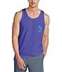 Color:Medium Purple - Image 2 - Relaxer Graphic Tank Top