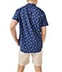Color:Navy - Image 2 - Short Sleeve Friday BreezeTech Woven Shirt