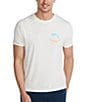 Color:Off-White - Image 2 - Short Sleeve The Lost In Paradise Graphic T-Shirt
