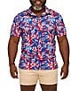 Chubbies Star Spangle Printed Performance Short Sleeve Polo - Image 1
