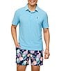 Chubbies Subtle Checkered Short Sleeve Performance Knit Polo - Image 4