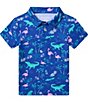 Chubbies Swamp & Circumference Short Sleeve Performance Knit Polo - Image 1