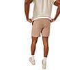 Color:Medium Brown - Image 2 - Tahoe Lined 6#double; Inseam Shorts