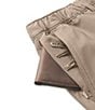 Color:Medium Brown - Image 3 - Tahoes Regular Fit Flat Front Pocketed Pants