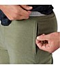 Color:Olive - Image 3 - The All Outs 5.5#double; Inseam Stretch Shorts