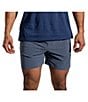 Color:Dusty Blue - Image 6 - The Amphibous 5.5#double; Inseam Stretch Hybrid Athletic Shorts
