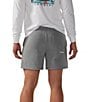 Color:Medium Grey Heather - Image 2 - The Grey Day 5.5#double; Inseam Shorts