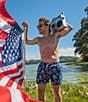 Chubbies The Neon Lights 5.5#double; Inseam Stretch Swim Trunks, Color:Navy - Image 4
