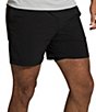 Color:Black - Image 3 - The Secret Agents 5.5#double; Inseam Compression Lined Shorts