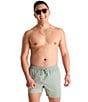 Chubbies The Sketches 5.5#double; Textured Swim Trunks, Color:Light Pastel Green - Image 3