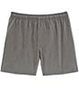 Color:Medium Grey - Image 1 - The Stonehendges 5.5#double; Inseam Stretch Hybrid Athletic Shorts