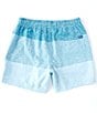 Color:Turquoise/Aqua - Image 2 - Family Matching The Whale Sharks 5.5#double; Inseam Stretch Swim Trunks