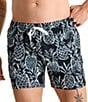 Chubbies Thigh-Napples Classic 5.5#double; Inseam Swim Trunks, Color:Black - Image 1