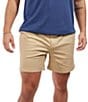 Color:Medium Beige - Image 1 - Travertines 5.5#double; Inseam Shorts