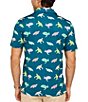 Chubbies Turtally Awesome Turtle Print Short Sleeve Performance Knit Shirt - Image 2