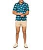 Chubbies Turtally Awesome Turtle Print Short Sleeve Performance Knit Shirt - Image 3