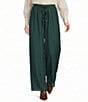 CIEBON Azra Shimmer Voile Wide Leg Pull-On Pants - Image 1