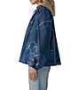 CIEBON Elisa Floral Printed Collared Long Sleeve Popover Top - Image 3