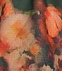 CIEBON Peyton Floral Print Round Neck Long Sleeve Bubble Hem Coordinating Top - Image 4