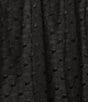 Color:Black - Image 3 - Crochet Lace Soft Cup V-Neck Sleeveless Dot Mesh Babydoll