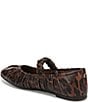 Circus NY by Sam Edelman Blythe Ruched Leopard Print Mary Jane Ballet Flats - Image 4