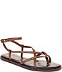Circus NY by Sam Edelman Dakota Leather Ankle Wrap Thong Sandals - Image 1