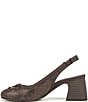 Circus NY by Sam Edelman Diane Distressed Bow Slingback Ballet Pumps - Image 5