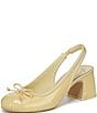 Circus NY by Sam Edelman Diane Patent Bow Slingback Ballet Pumps - Image 6