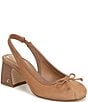 Circus NY by Sam Edelman Diane Suede Bow Slingback Ballet Pumps - Image 1