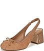 Circus NY by Sam Edelman Diane Suede Bow Slingback Ballet Pumps - Image 6
