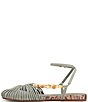 Circus NY by Sam Edelman Kassie Woven Suede Beaded Ankle Strap Flat Sandals - Image 5