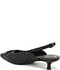 Circus NY by Sam Edelman Katia Ruched Slingback Kitten Heel Pumps - Image 4