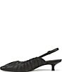 Circus NY by Sam Edelman Katia Ruched Slingback Kitten Heel Pumps - Image 5