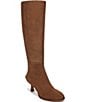 Circus NY by Sam Edelman Marlowe Suede Kitten Heel Tall Dress Boots - Image 1
